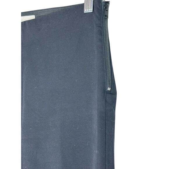 Everlane‎ Womens Side Zip Pants 4 Ankle Split Hem Stretch Work Office Black - Picture 5 of 11